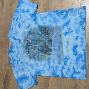 Rock Eagle Elephant Men's Tye Dye T-Shirt XL